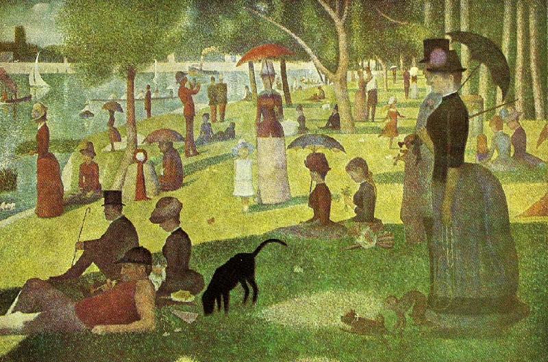 parispromenad, Georges Seurat